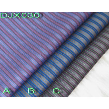 Stripe Polyester Cotton Dobby Fabric Shirting Djx030